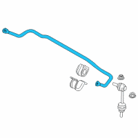 OEM 2010 BMW X6 Stabilizer, Rear Diagram - 33-55-6-783-042