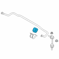 OEM 2014 BMW X5 Stabilizer Rubber Mounting Diagram - 33-50-6-865-170