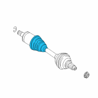 OEM BMW X6 Repair Kit Bellows, Interior Diagram - 31-60-7-545-107