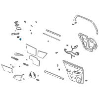 OEM Cadillac DeVille Window Switch Diagram - 19259967