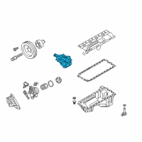 OEM 2011 BMW X5 Oil Pump Diagram - 11-41-7-573-747