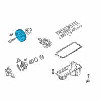 OEM BMW 335xi Vibration Damper Diagram - 11-23-7-576-675