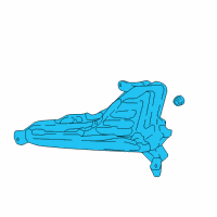 OEM Hyundai Lamp Assembly-Day Running Light, RH Diagram - 92208-C1600