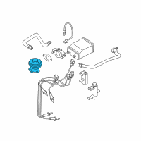 OEM 2002 Nissan Sentra Exhaust Gas Recircuration Valve Diagram - 14710-5M002