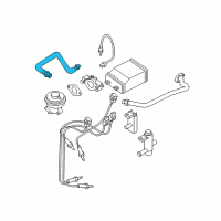 OEM 2002 Nissan Sentra EGR Tube Stud Diagram - 14725-F4602