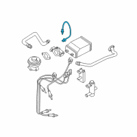 OEM 2002 Nissan Sentra EGR Temperature Sensor Diagram - 14730-AH110