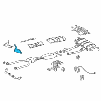 OEM 2018 Lexus LC500 INSULATOR Sub-Assembly Diagram - 58042-11020