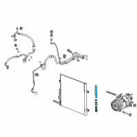 OEM 2019 Chevrolet Traverse Drier Diagram - 84473270