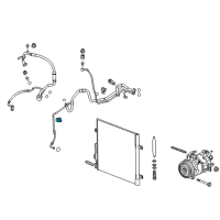 OEM 2019 Buick Enclave Inlet Pipe Clip Diagram - 11547871