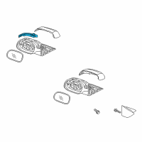 OEM 2017 Kia Soul Lamp Assembly-Outside Mirror Diagram - 87614B2500