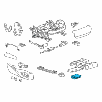 OEM 2015 Chevrolet Corvette Module Diagram - 23338341