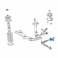 OEM 1986 BMW 325 Right Wishbone Bracket Diagram - 31-12-1-139-790