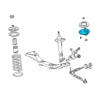 OEM BMW M3 Left Guide Support Diagram - 31-33-2-227-897