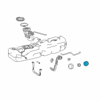 OEM Dodge Cap-Fuel Filler Diagram - 68039897AB