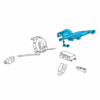 OEM Chevrolet Occupant Sensor Diagram - 23452977