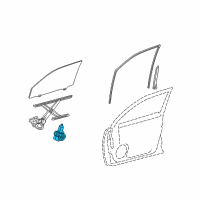 OEM Toyota Prius Motor Diagram - 85720-12490