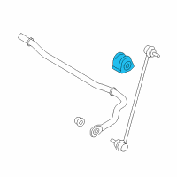 OEM 2007 Toyota RAV4 Bushings Diagram - 48815-0R010