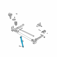 OEM 2005 Kia Rio Rear Shock Absorber Assembly Diagram - 55310FD150