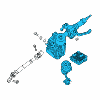 OEM 2018 Kia Soul Column Assembly-Steering Diagram - 56310B2100