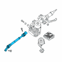 OEM Kia Soul Joint Assembly-Steering Diagram - 56400B2000