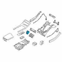 OEM Hyundai Palisade Lever Complete-Shift By Wire Diagram - 467W0-S8100-4XY