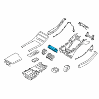 OEM Hyundai Heater Control Assembly Diagram - 97250-S8660-SSV