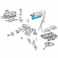 OEM Lexus LS460 Gasket, Cylinder Head Cover Diagram - 11213-38030