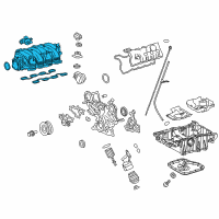 OEM Lexus LS460 Manifold, Intake Diagram - 17120-38021