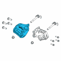 OEM 2019 Ram 2500 Engine Mount Diagram - 68363310AC