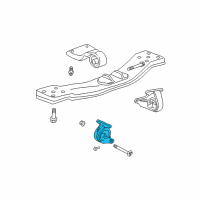 OEM Jeep Liberty INSULATOR-Engine Mount Diagram - 52059226AB