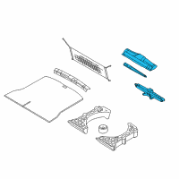 OEM Lincoln MKX Jack Assembly Diagram - CT4Z-17080-B