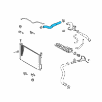 OEM 2006 Lexus RX330 Hose, Radiator Diagram - 16571-0A071