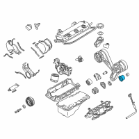 OEM Dodge Avenger SPROCKET-TENSIONER Diagram - MD319022