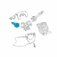 OEM Chevrolet Traverse Multifunction Switch Diagram - 84414712