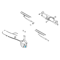 OEM Kia Optima Motor & Pump Assembly Diagram - 985103B000