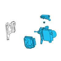 OEM Cadillac XT4 Modulator Valve Diagram - 84688356