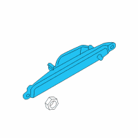 OEM Nissan Lamp Assembly-Stop, High Mounting Diagram - 26590-ZS00A