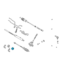 OEM 2005 Kia Rio Rubber-Mounting Tube Diagram - 0K30B32124