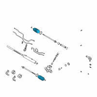 OEM Kia Seal-Rack Diagram - 0K30B32125