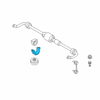 OEM BMW 640i Stabilizer Support Diagram - 37-10-6-869-955