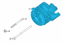 OEM Jeep Gladiator Generator-Engine Diagram - 68292739AB