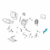 OEM 2001 Oldsmobile Aurora Panel Asm-Finish Passenger Seat Cushion *Neutral Diagram - 16817418