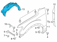 OEM 2022 Ford F-150 SHIELD Diagram - ML3Z-16102-C