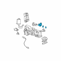 OEM Pontiac Firebird Vent Control Solenoid Diagram - 24574755