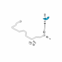 OEM 2001 Toyota Tacoma Stabilizer Link Bracket Diagram - 48809-35020
