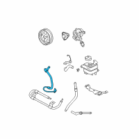 OEM 2006 Ford Ranger Pressure Hose Diagram - 6L5Z-3A719-E