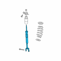 OEM 2013 Dodge Dart ABSORBER-Suspension Diagram - 68277437AA