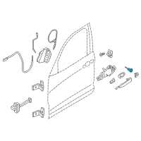 OEM 2017 BMW X4 Lock Diagram - 51-21-7-290-471