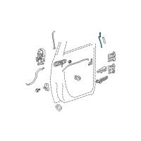 OEM 2007 Dodge Ram 3500 Link-Door Lock Diagram - 5GT74DX9AA