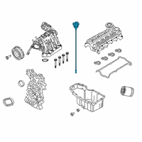 OEM Jeep Renegade Indicator-Engine Oil Level Diagram - 68504399AA